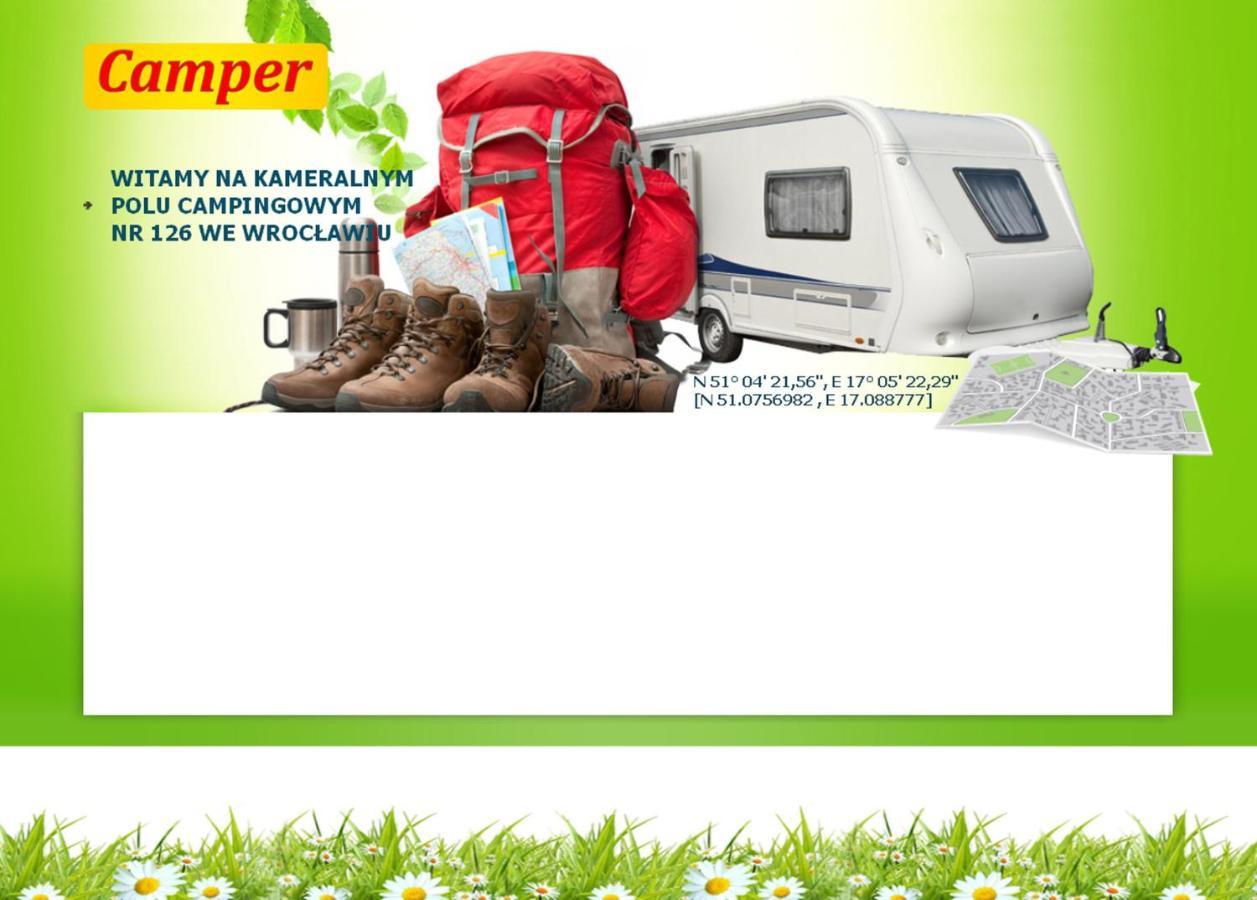 Camp-Wroc Ξενοδοχείο Βρότσλαβ Εξωτερικό φωτογραφία